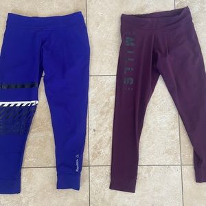Reebok work out leggings